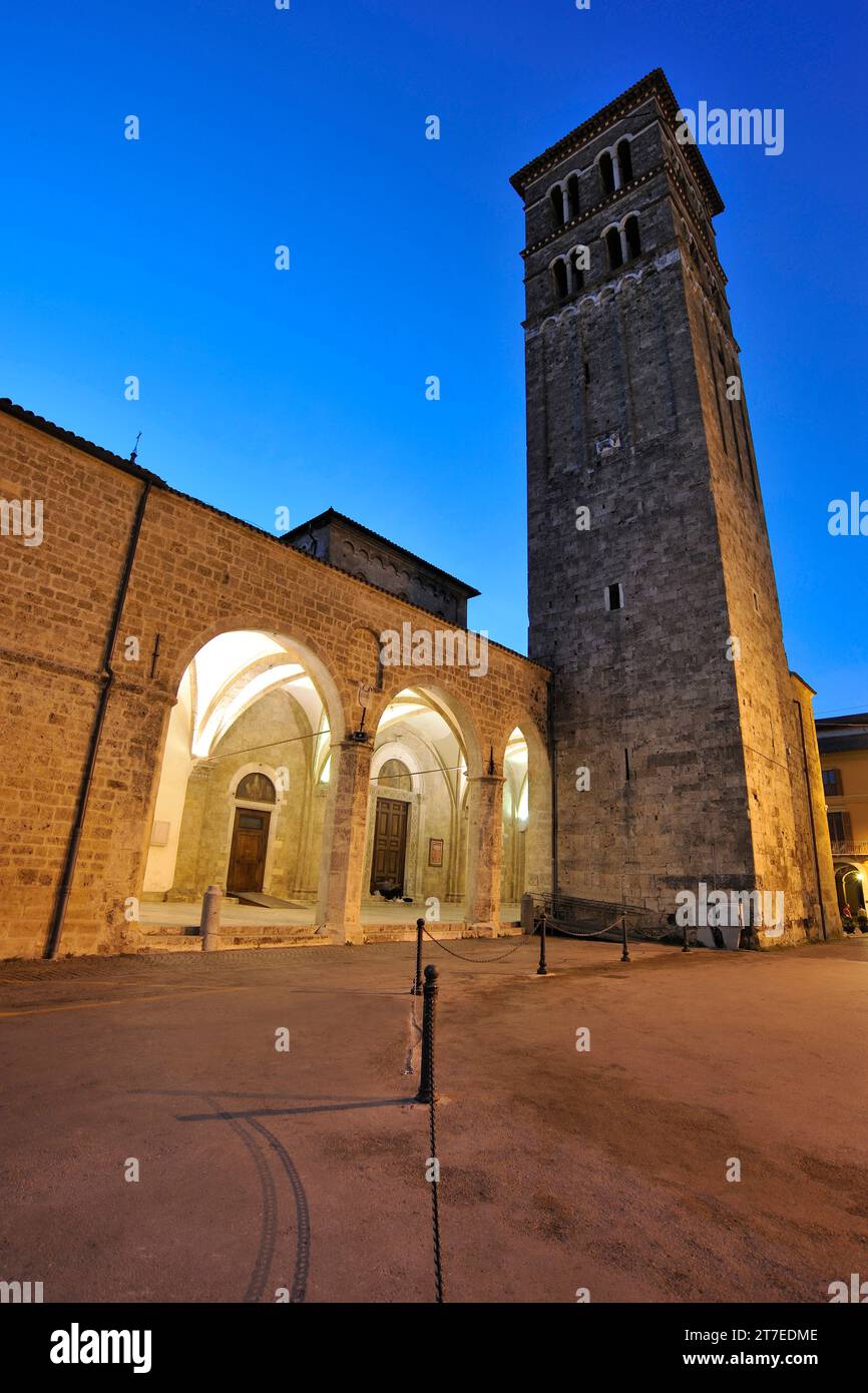 Kathedrale. Rieti. Latium. Italien Stockfoto