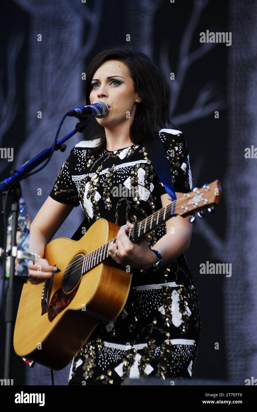 Amy Macdonald, V2010, Hylands Park, Chelmsford, Essex, Großbritannien - 22. August 2010 Stockfoto