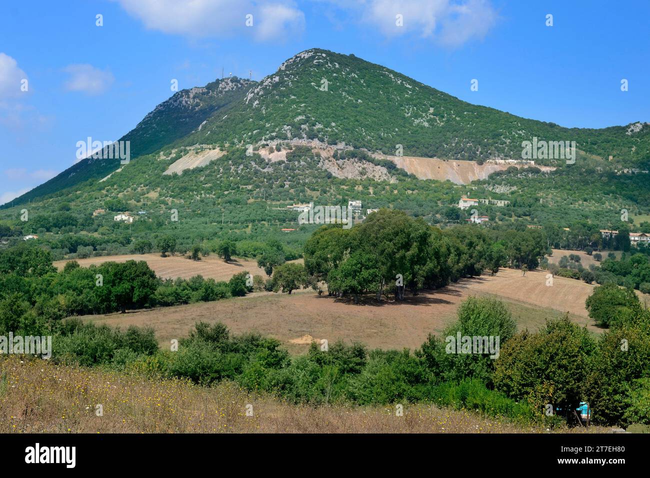 Mount Soratte. Latium. Italien Stockfoto