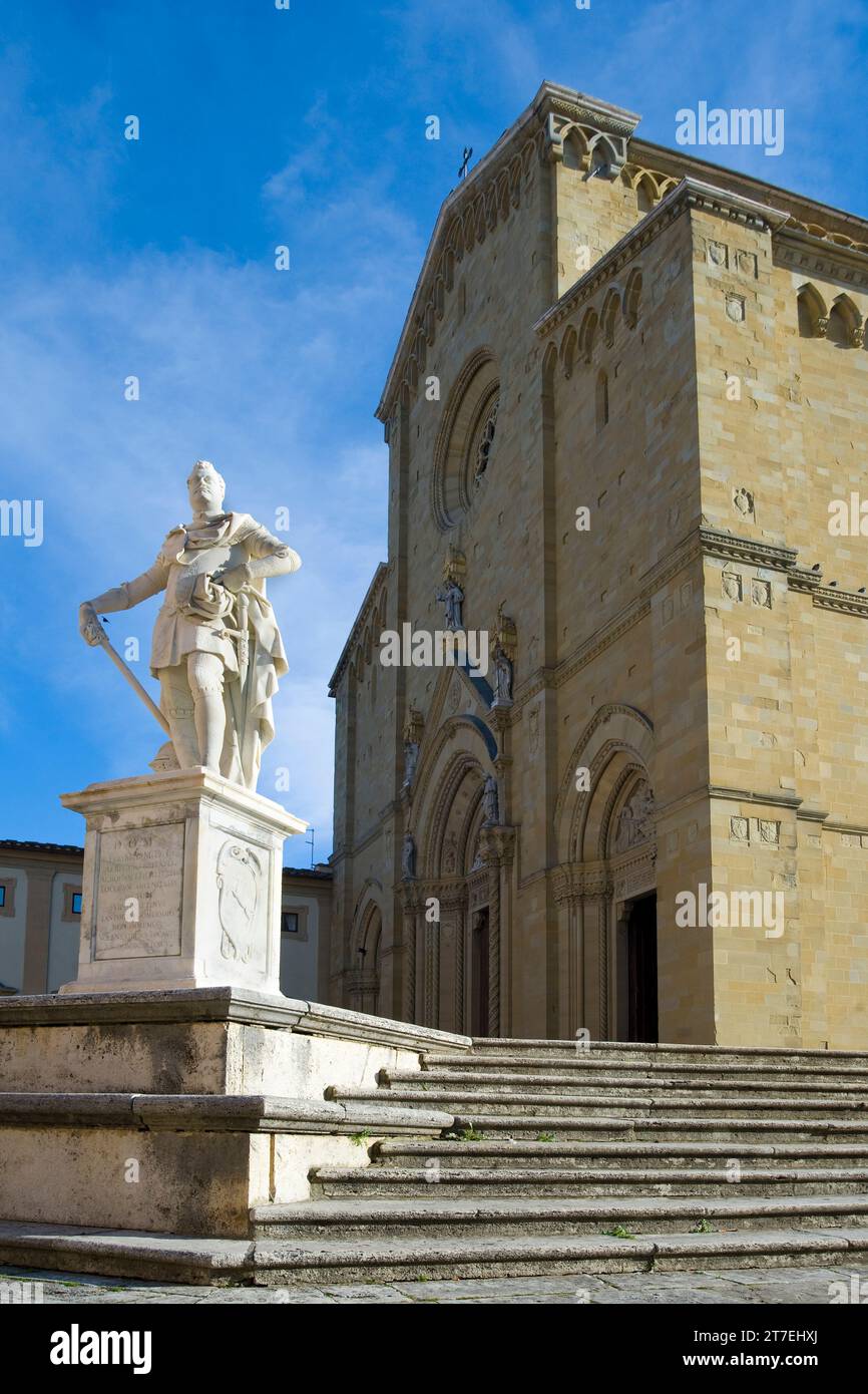 Kathedrale. Arezzo. Toskana. Italien Stockfoto