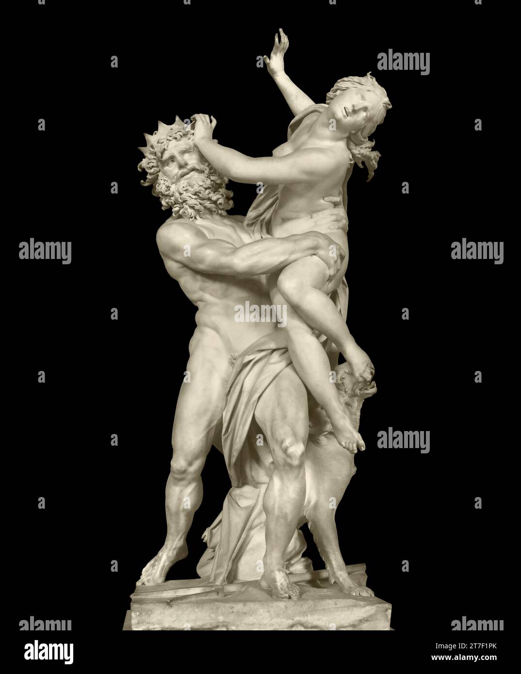 Die Vergewaltigung der Proserpina durch Gian Lorenzo Bernini (1598-1680), carrera-Marmor, um 1621/2 Stockfoto