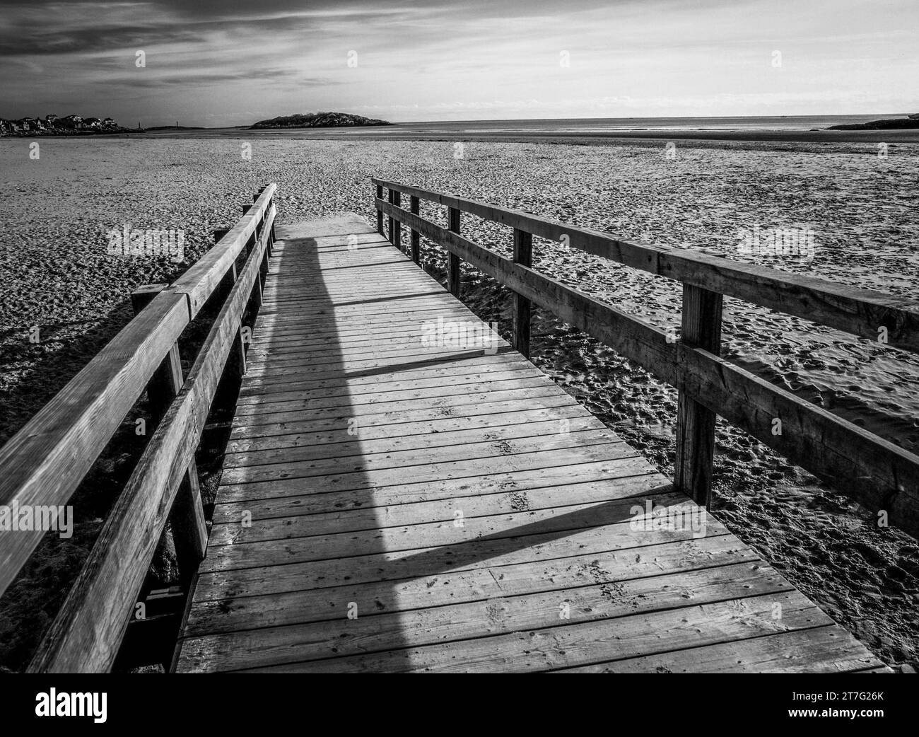 Sing Beach of Gloucester, Massachusetts Stockfoto