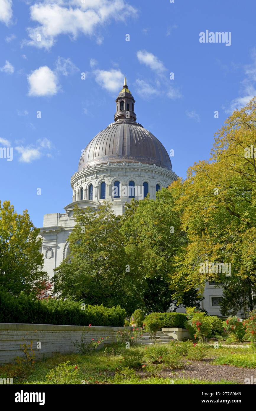 Campus Chapel der United States Naval Academy in Annapolis MD Stockfoto