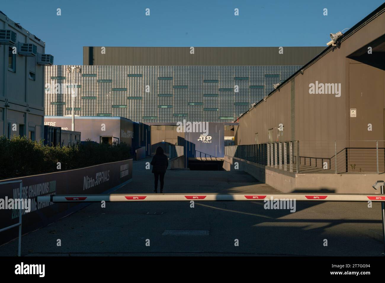 ATP Finals sind das wichtigste professionelle Tennisturnier des Jahres nach den vier Grand Slam Runden. turin, italien 15. November 2023 Stockfoto