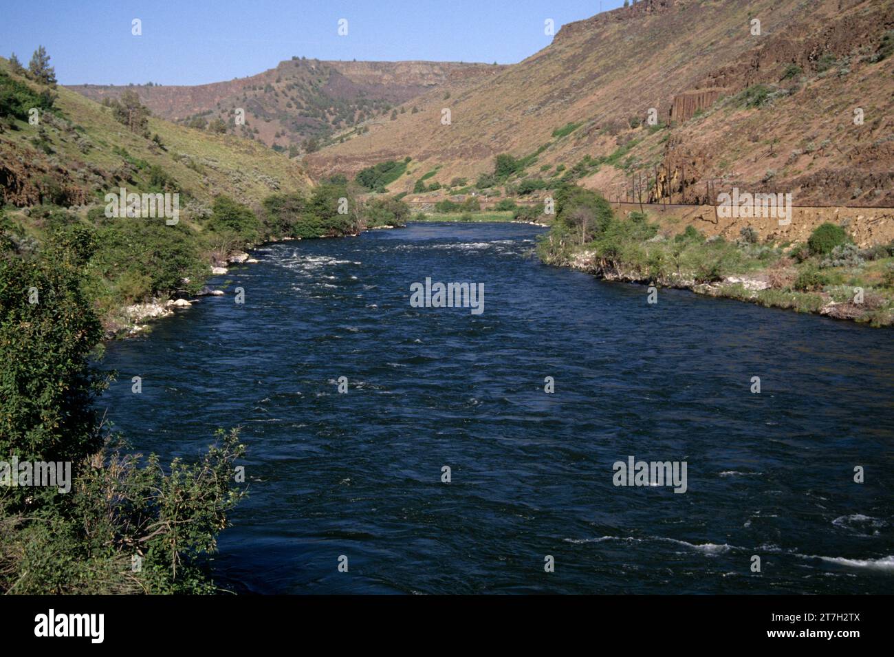 Deschutes Wild and Scenic River, Lower Deschutes River National Back Country Byway, Prineville District Bureau of Land Management, Maupin, Oregon Stockfoto