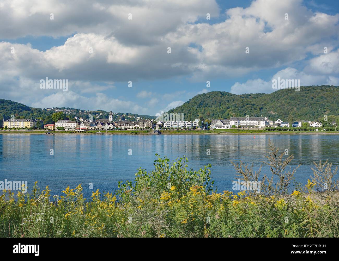 Kurort Bad Breisig, Rhein, Deutschland Stockfoto