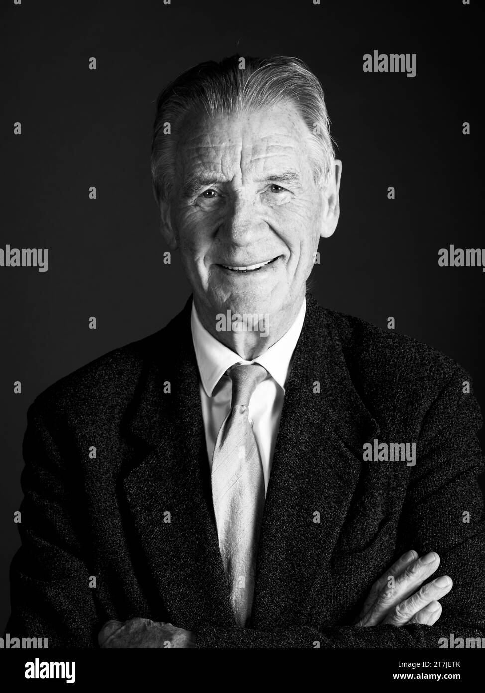 Michael Palin beim Oldie Literary Lunch 14-11-23 Stockfoto