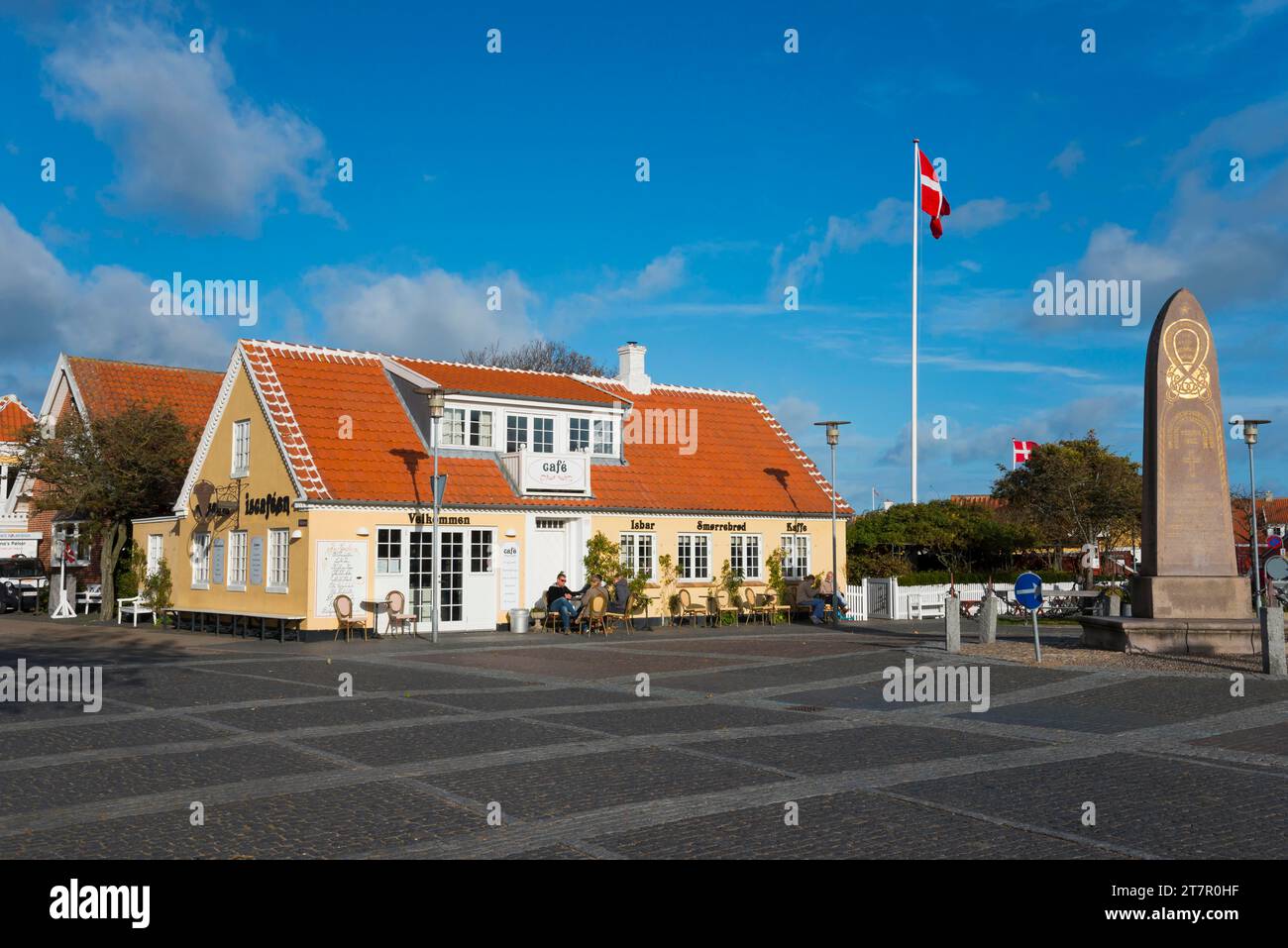Eiskaffee, Skagen, Nordjütland, Jütland, Dänemark Stockfoto
