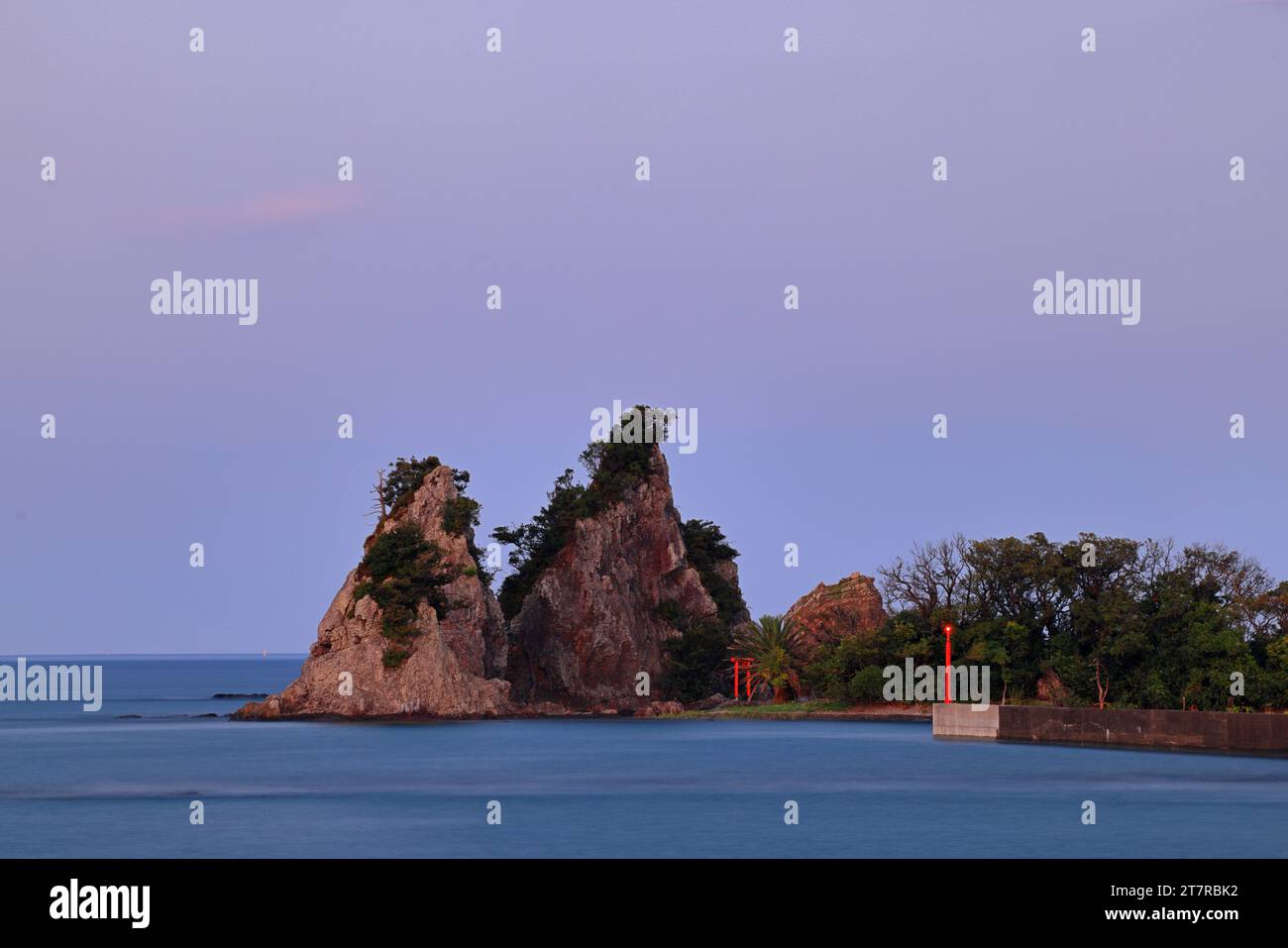 Benten Island in der Nähe von Katsuura, Wakayama in Japan Stockfoto