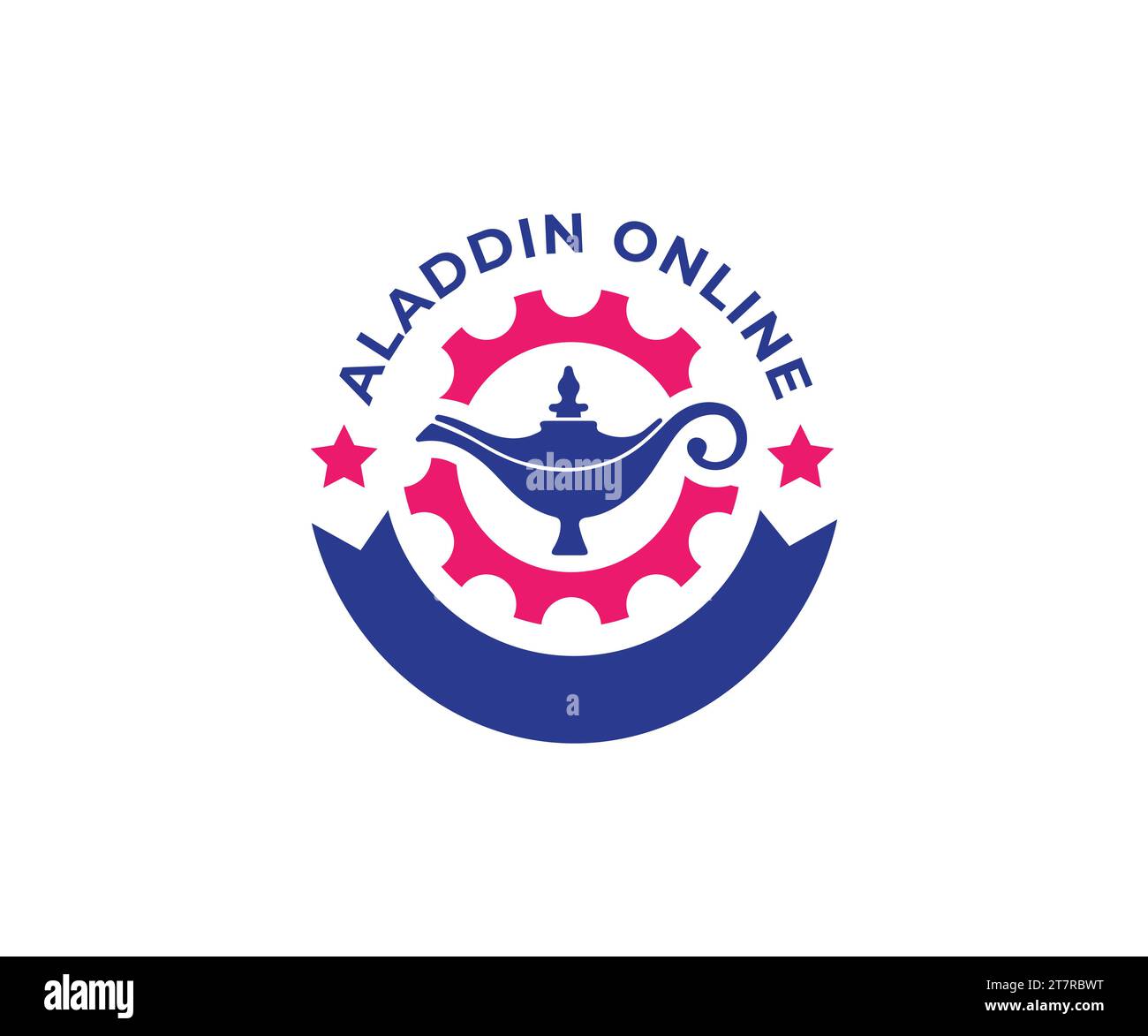 aladdin-Logo Stock Vektor