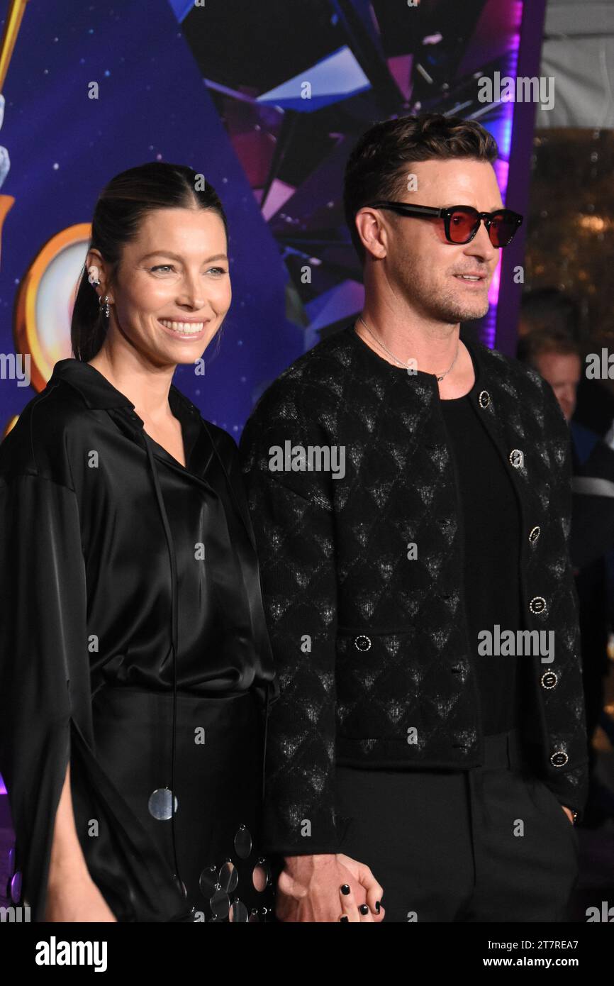 Am 15. November 2023 nahmen die Schauspielerin Jessica Biel und der