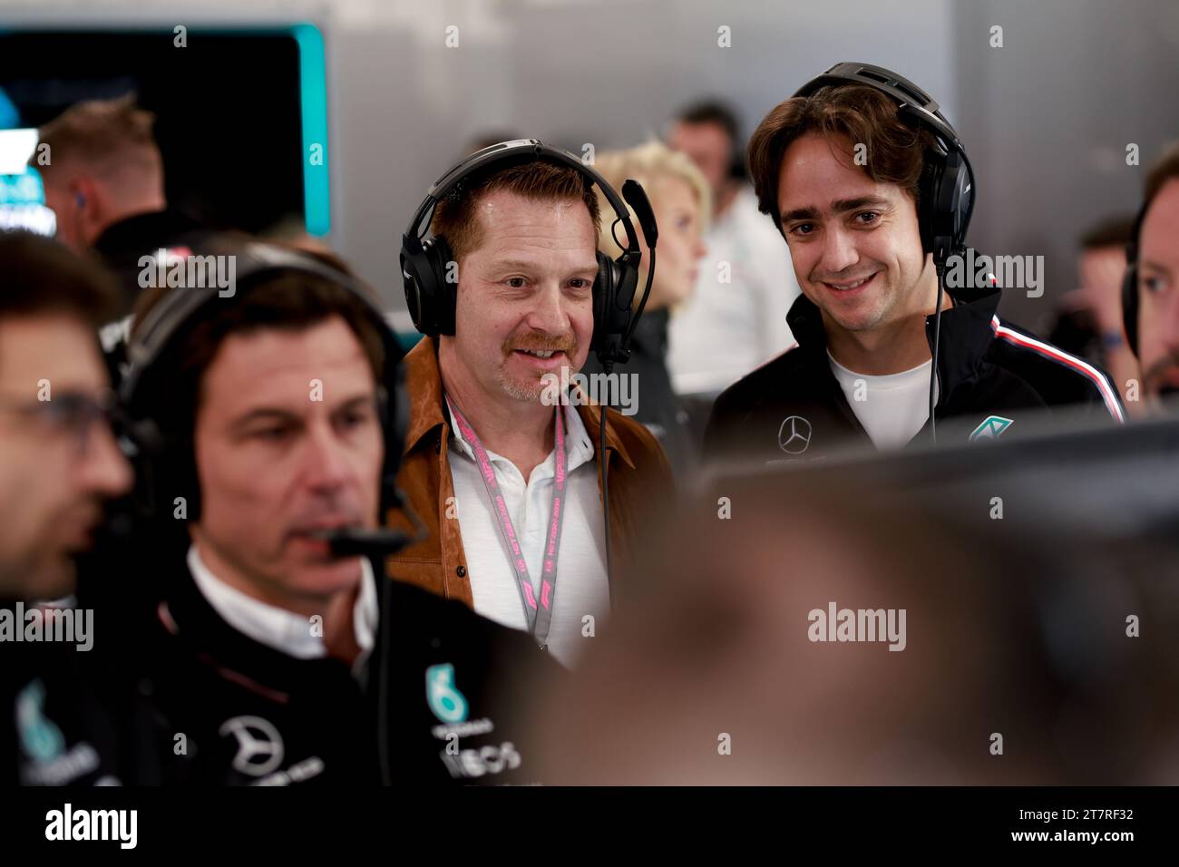 Las Vegas, Etats Unis. November 2023. Während des Formel-1-Grand Prix 2023 von Heineken Silver Las Vegas, 21. Runde der Formel-1-Weltmeisterschaft 2023 vom 17. Bis 19. November 2023 auf dem Las Vegas Strip Circuit in Las Vegas, USA - Foto DPPI Credit: DPPI Media/Alamy Live News Stockfoto