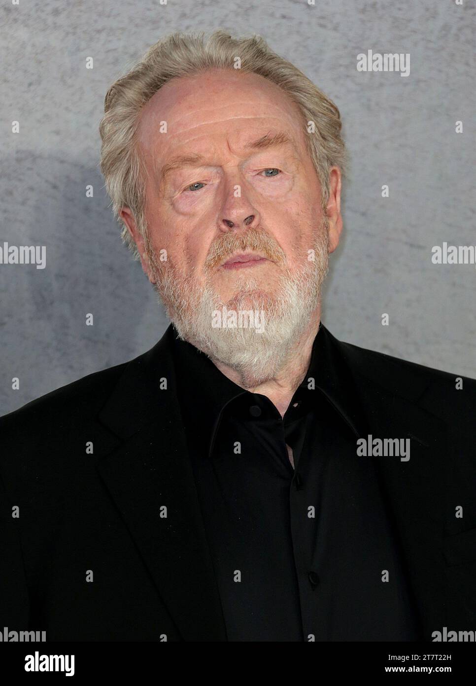 November 2023 - London, England, Großbritannien - Ridley Scott besucht Napoleon UK Premiere, Odeon Luxe, Leicester Square Stockfoto