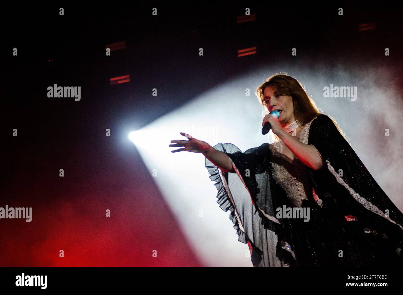 Florence + The Machine beim Ejekt Festival in Athen (Plateia Nerou) / Griechenland, Juli 2023 Stockfoto