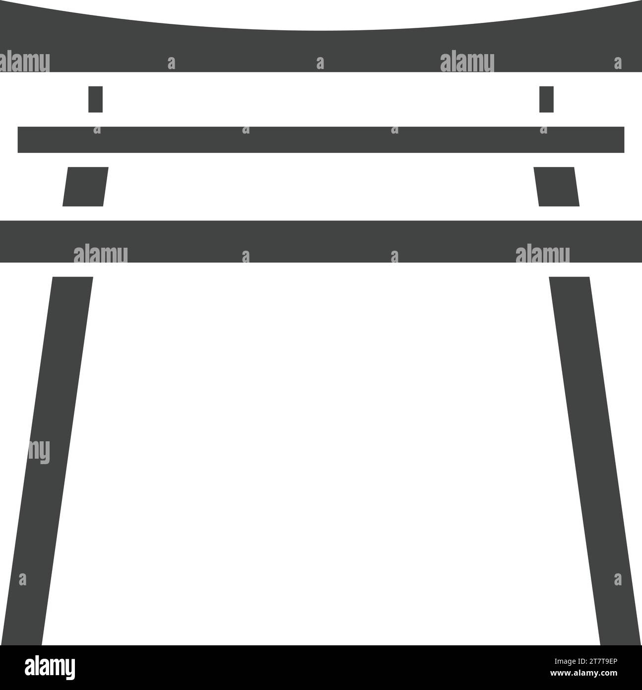 Symbol-Vektorbild schränken. Stock Vektor