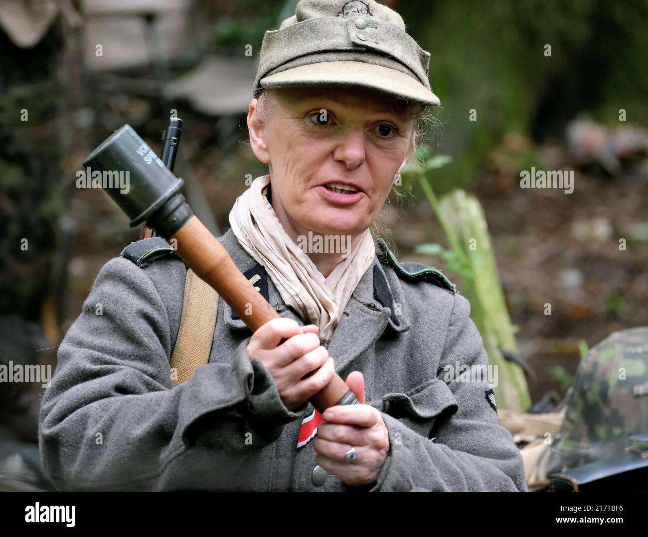 Victory Show, leicester, Großbritannien, 2023. Darsteller bei der Show. Stockfoto