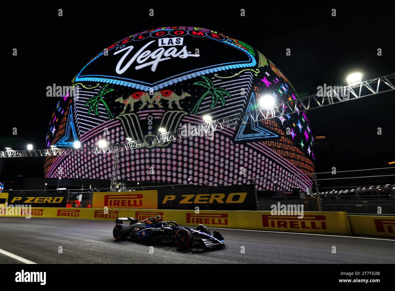 Logan SarSergeant (USA) Williams Racing FW45. Kredit: James Moy/Alamy Live News Stockfoto