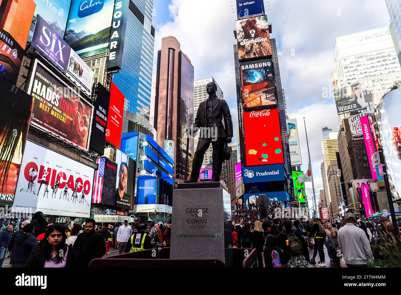 Touristenattraktionen und Sightseeing Spot in New York City Stockfoto