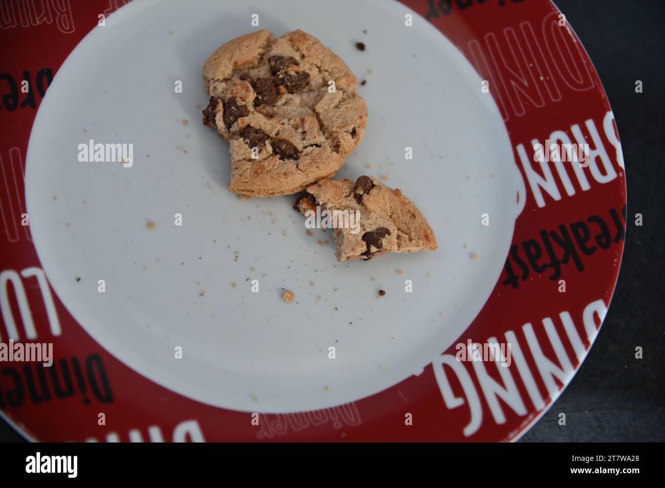 Choc Chip Cookies Stockfoto