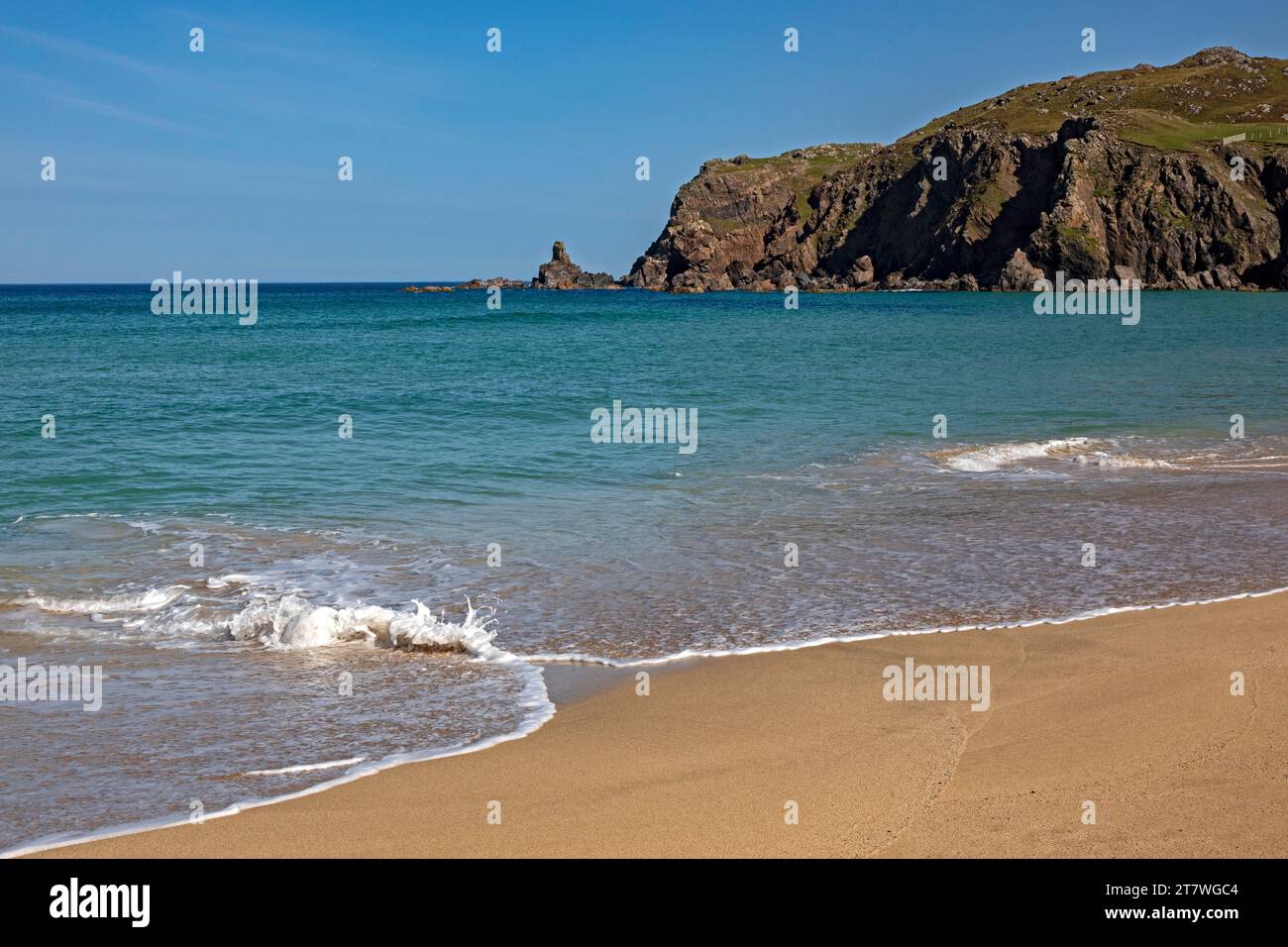 Dalmore Beach, Isle of Lewis, Äußere Hebriden, Schottland, Großbritannien. Traigh Dhail Mhor Stockfoto