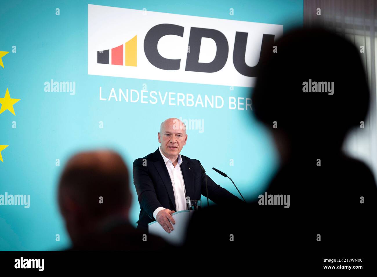 Kai Wegner CDU Berlin DEU Deutschland Berlin 11 11 2023 Kai Wegner 