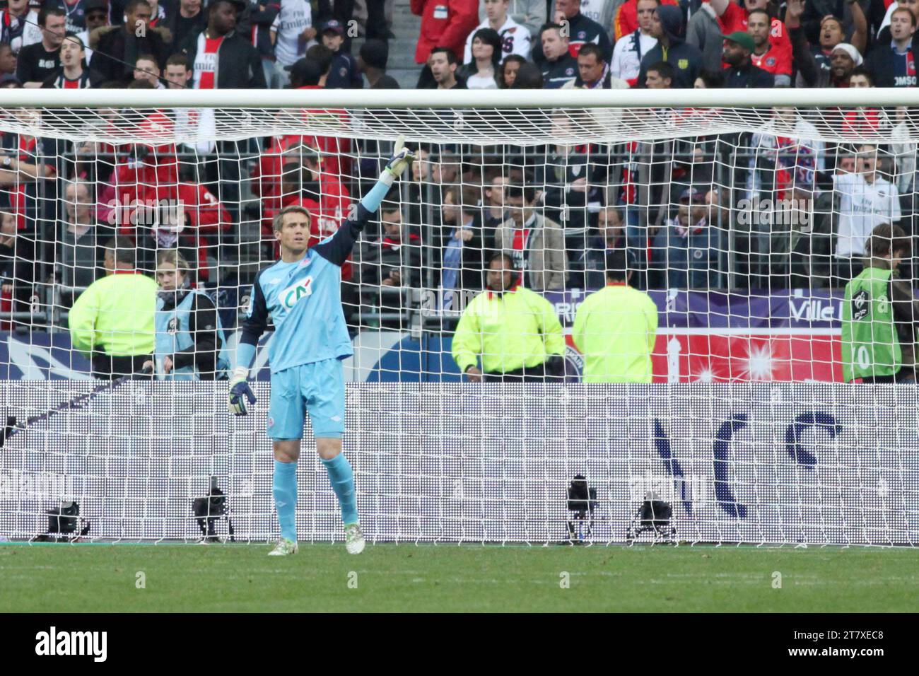 Mickael Landreau von LOSC während des französischen Pokalfinales 2011 zwischen Paris Saint-Germain und LOSC am 14. Mai 2011 im Stade de France in Saint-Denis, Frankreich - Foto Laurent Sanson / LS Medianord / DPPI Stockfoto