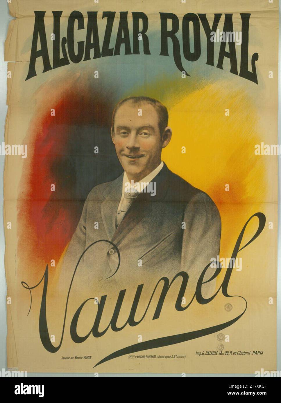 Anonym ALCAZAR ROYAL; Vaunel. Farbe; fotografische Übertragung um 1890 Stockfoto