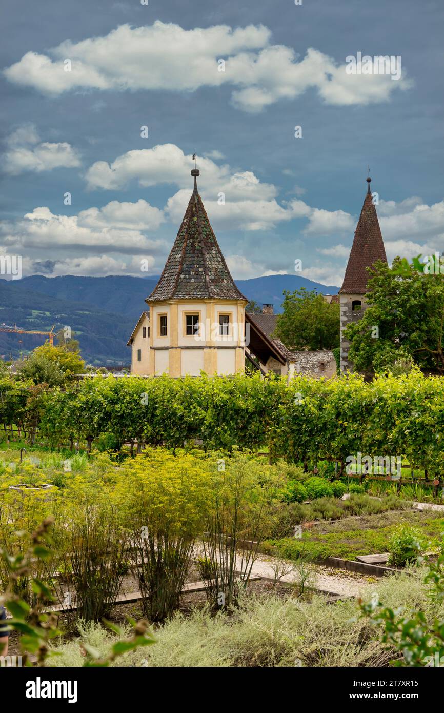 Neustift Klostergarten, Brixen, Südtirol, Italien, Europa Stockfoto