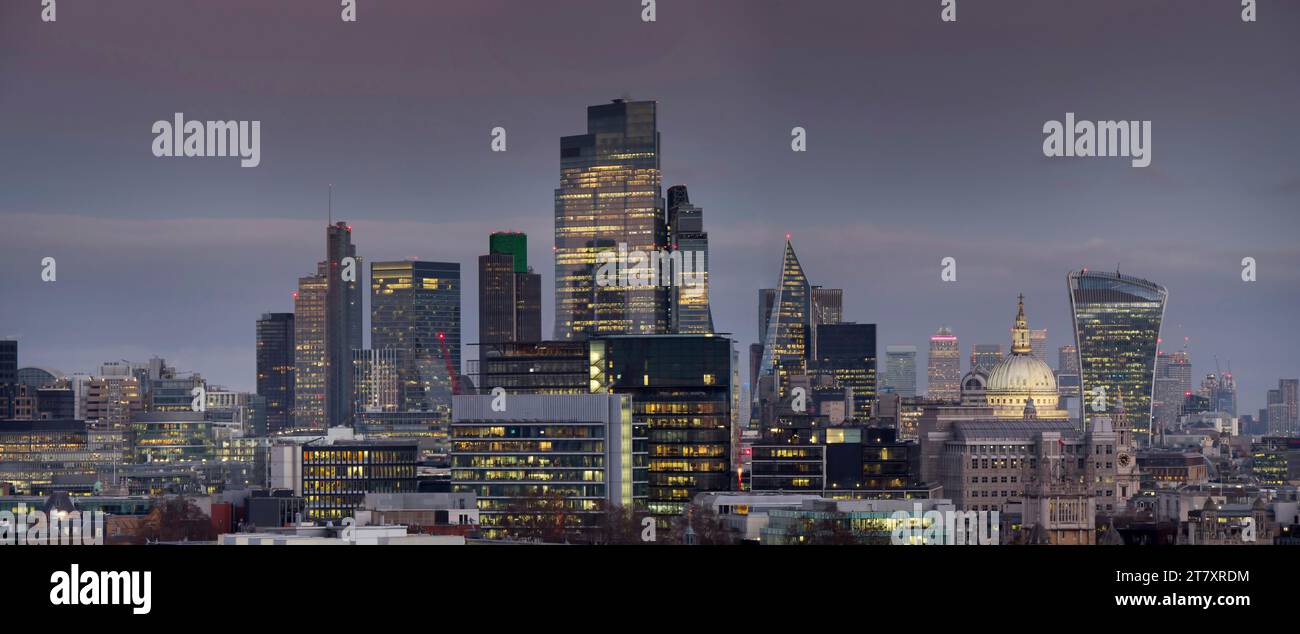 Stadtpanorama vom Postgebäude 2023, London, England, Großbritannien, Europa Stockfoto