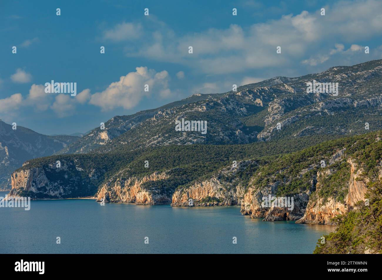 Küste von Gennargentu und Nationalpark Golfo di Orosei, Sardinien, Italien, Mittelmeer, Europa Stockfoto