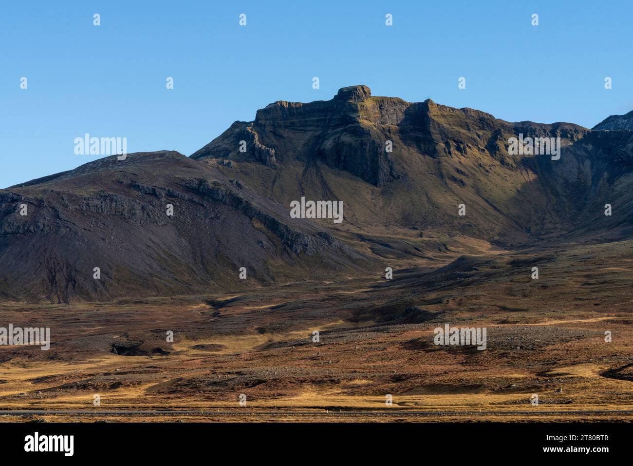 Berge in Snaefellsnes Peninsula Island Stockfoto