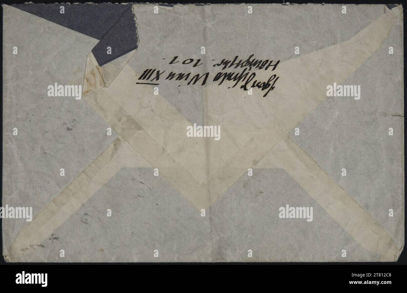 Egon Schiele (Verfasser in) Brief von Egon Schiele an Franz Hauer vom 23. Oktober 1913. Tinte (schwarz) auf Papier 23. Oktober 1913 , 23. 10. 1913 Stockfoto