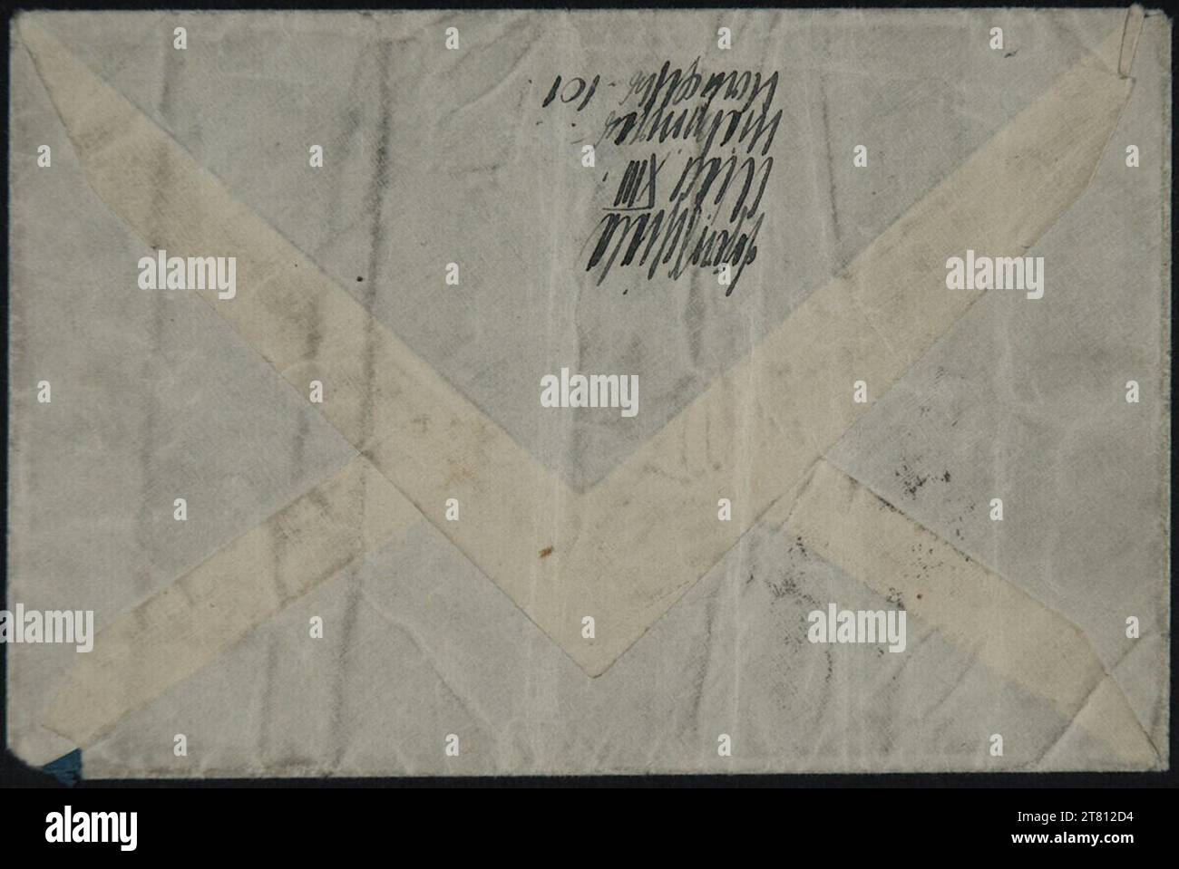 Egon Schiele (Verfasser in) Brief von Egon Schiele an Franz Hauer vom 25. Januar 1914. Tinte (schwarz) auf Papier 25. Jänner 1914 Stockfoto