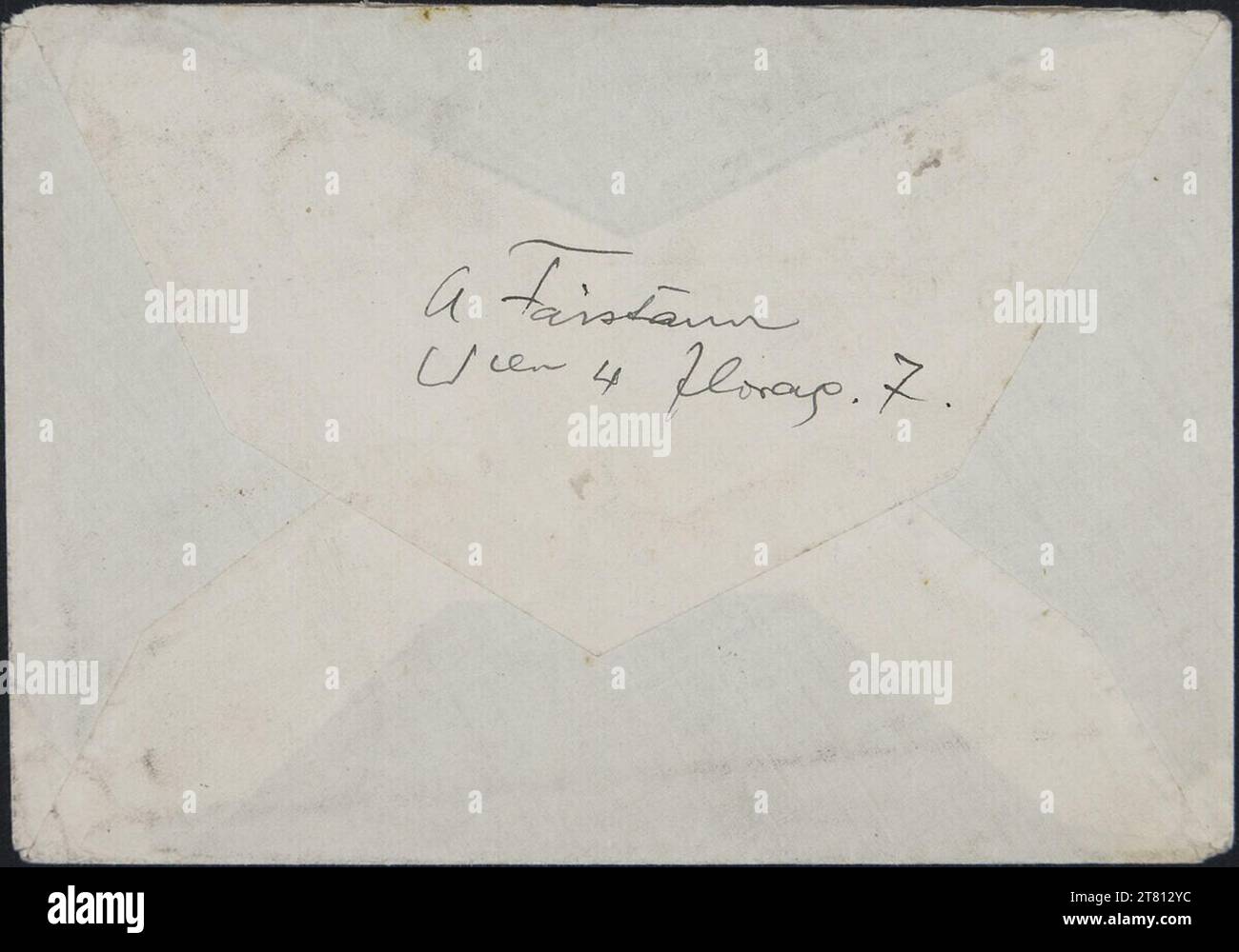 Anton Faistauer (Verfasser in) Brief von Anton Faistauer an Egon Schiele vom 26. Dezember 1917. Tinte (schwarz) auf Papier 26. Dezember 1917 , 26. 12. 1917 Stockfoto