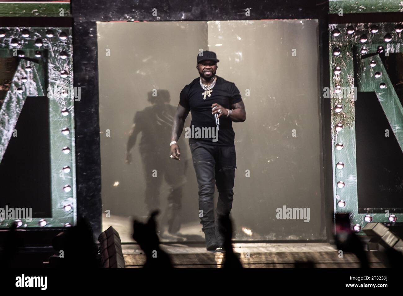 London, Vereinigtes Königreich. November 2023. 50 Cent tritt live in der OVO Arena Wembley auf. Cristina Massei/Alamy Live News Stockfoto