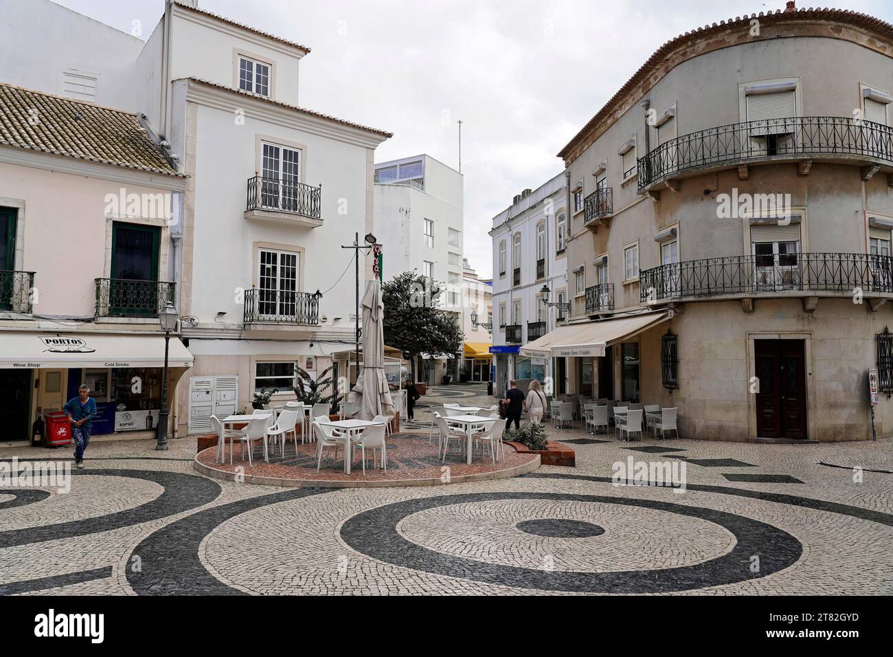 Altstadt, Lagos, Algarve, Portugal Stockfoto