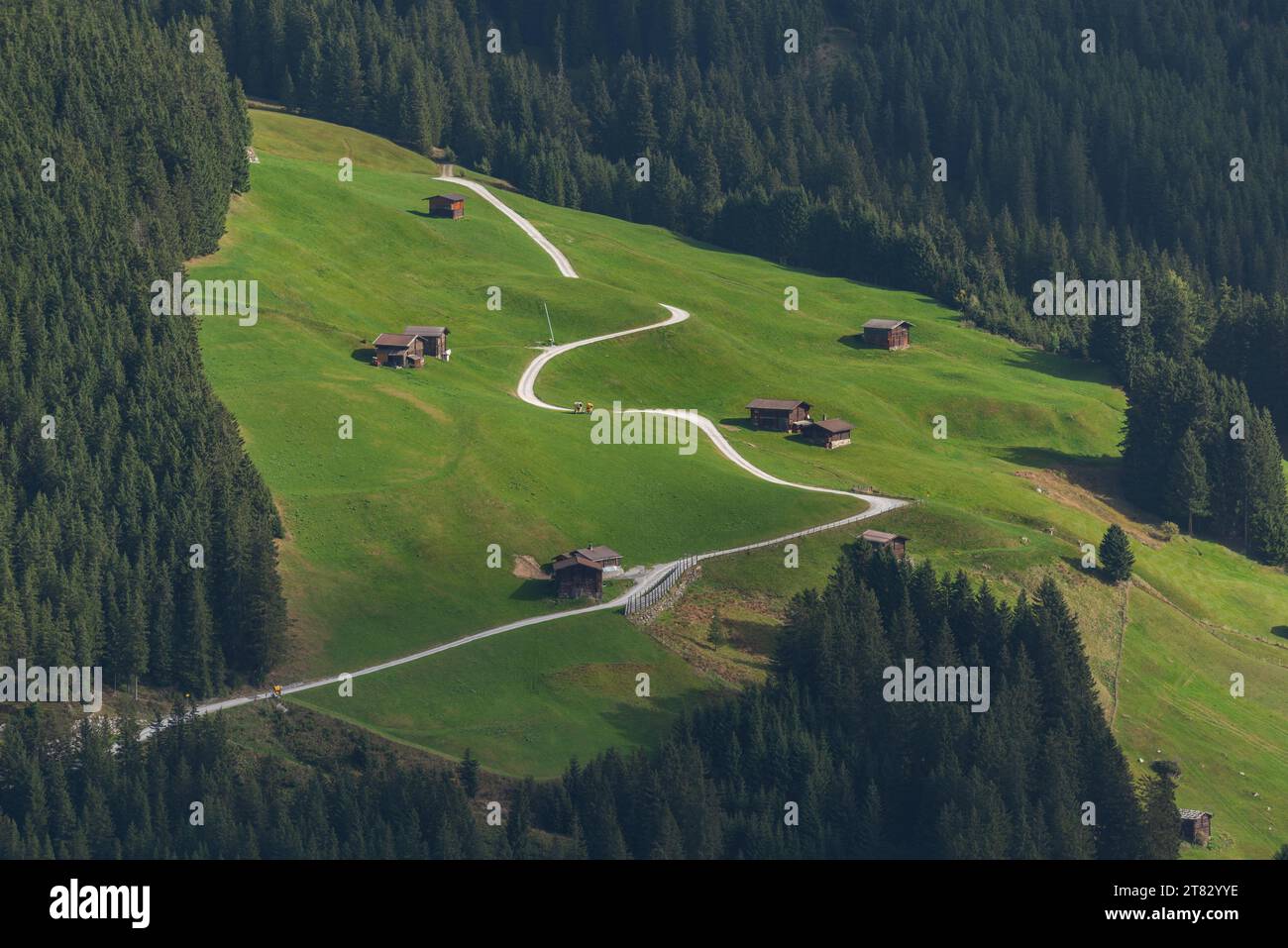 Tuxertal, Zillertaler Alpen, Tirol, Österreich Stockfoto