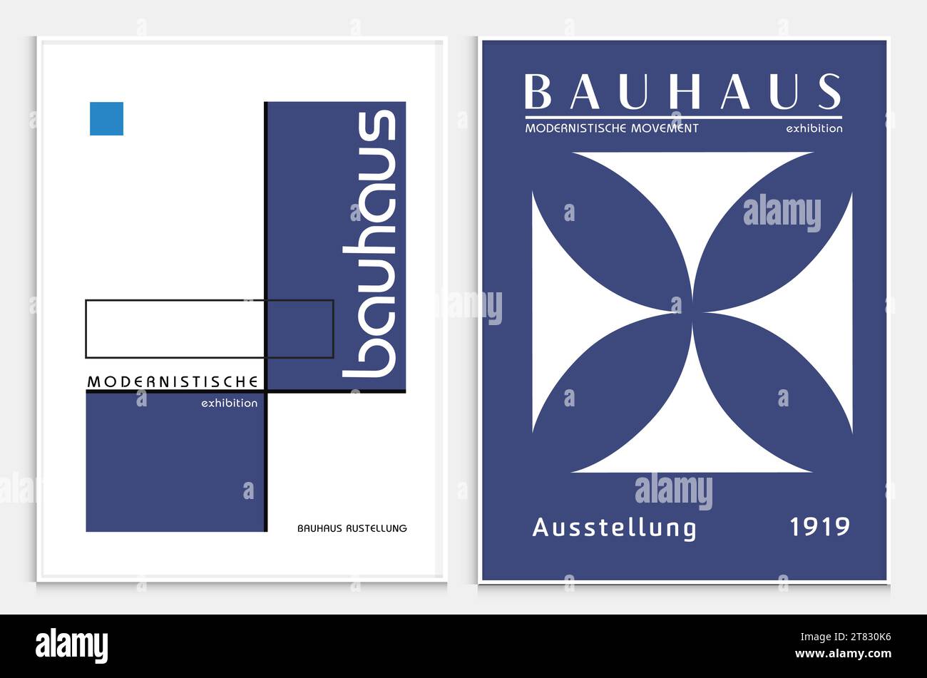 Enthält abstrakte Kunst im bauhaus-Stil, dekorative moderne Kunst, Vektor-Illustration Poster. Drucke, Galerie Wandbilder, Büro Wandbilder, Stock Vektor