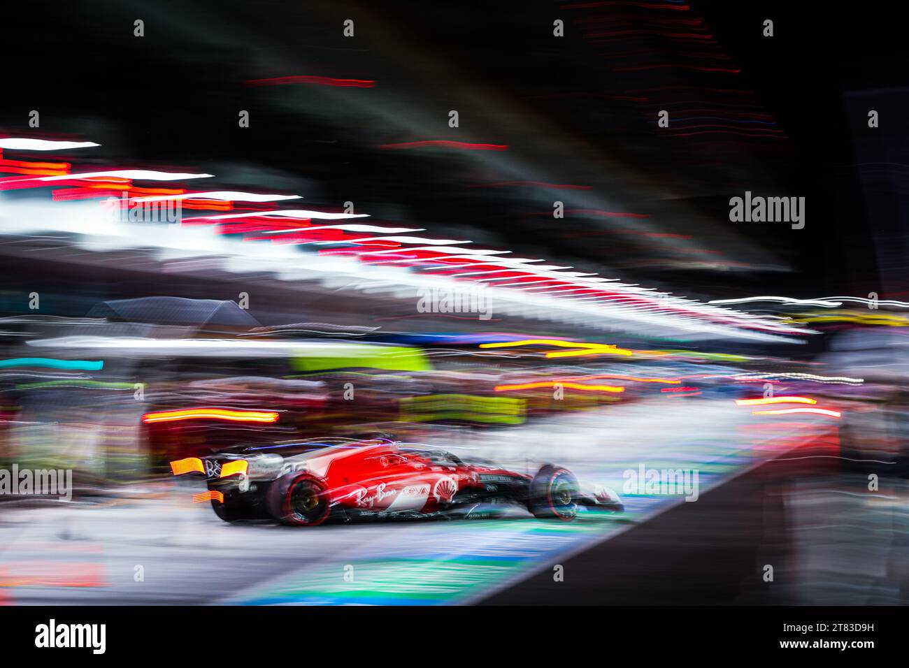 17 während des Formel-1-Rennens 2023 Heineken Silver Las Vegas Grand Prix, 21. Runde der Formel-1-Weltmeisterschaft 2023 vom 17. Bis 19. November 2023 auf dem Las Vegas Strip Circuit in Las Vegas, USA Stockfoto