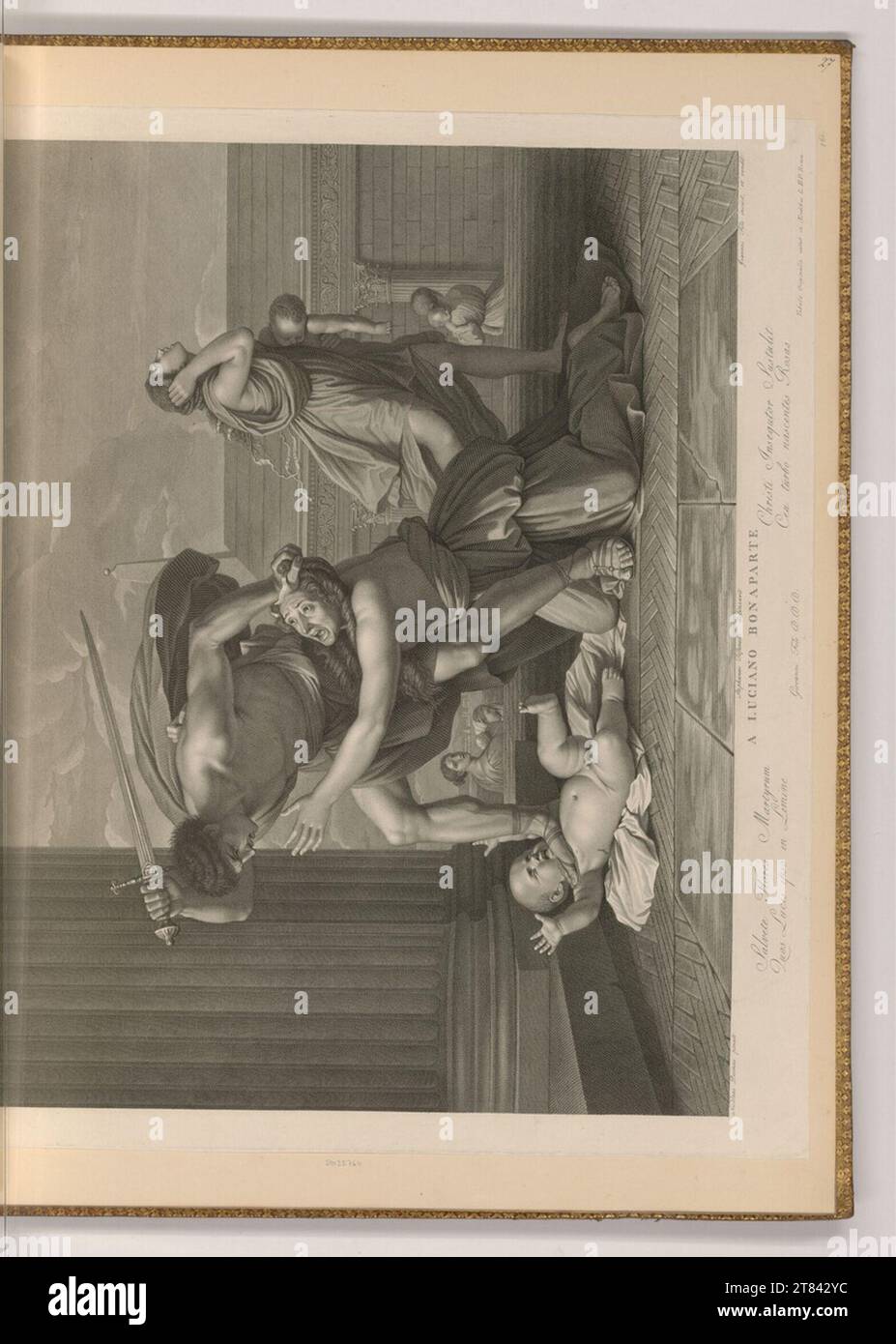 Giovanni Folo (Engraver) Kindermord an Bethlehem. Ätzen 1784-1836 , 1784/1836 Stockfoto