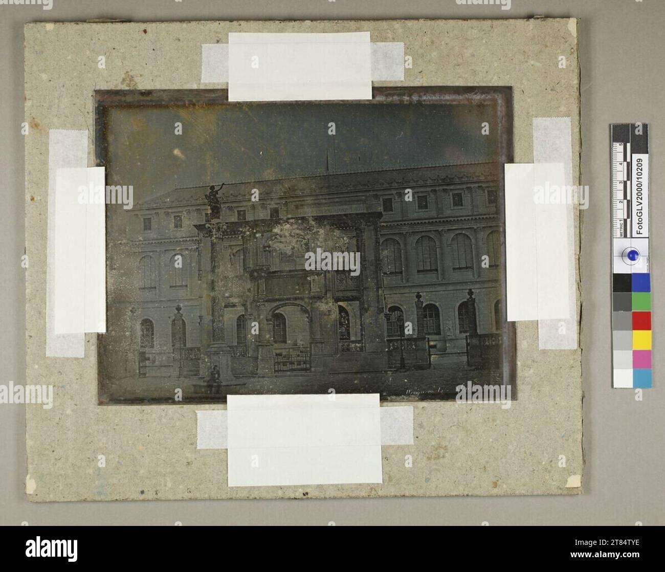 Noël-Marie Paymal Lerebours School of Fine Arts, Paris. Daguerreotypisierung um 1842 Stockfoto