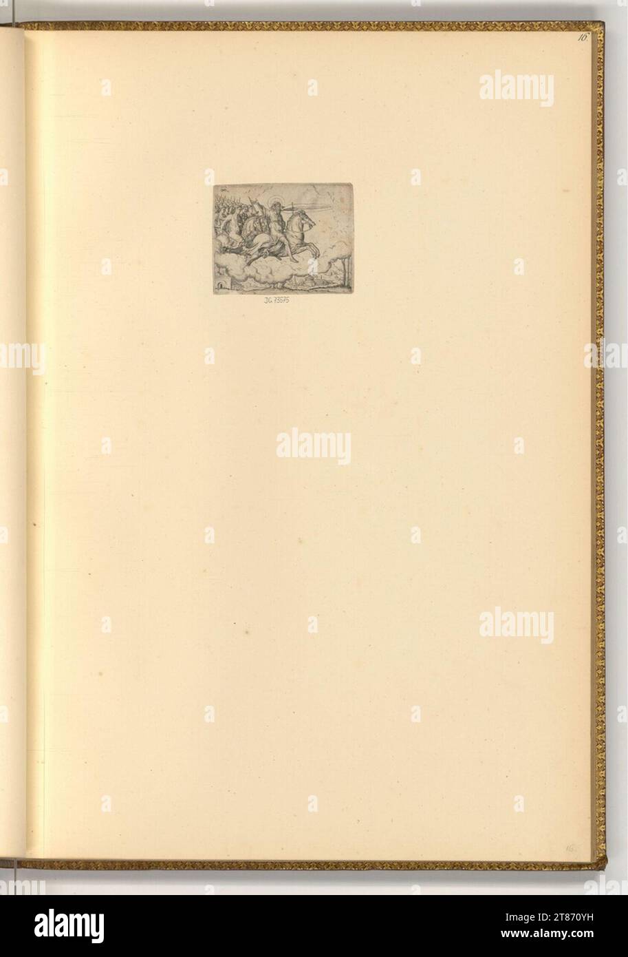 Abraham de Bruyn (Engraver) die Apokalypse von Johannes. Kupferstich 1568 , 1568 Stockfoto