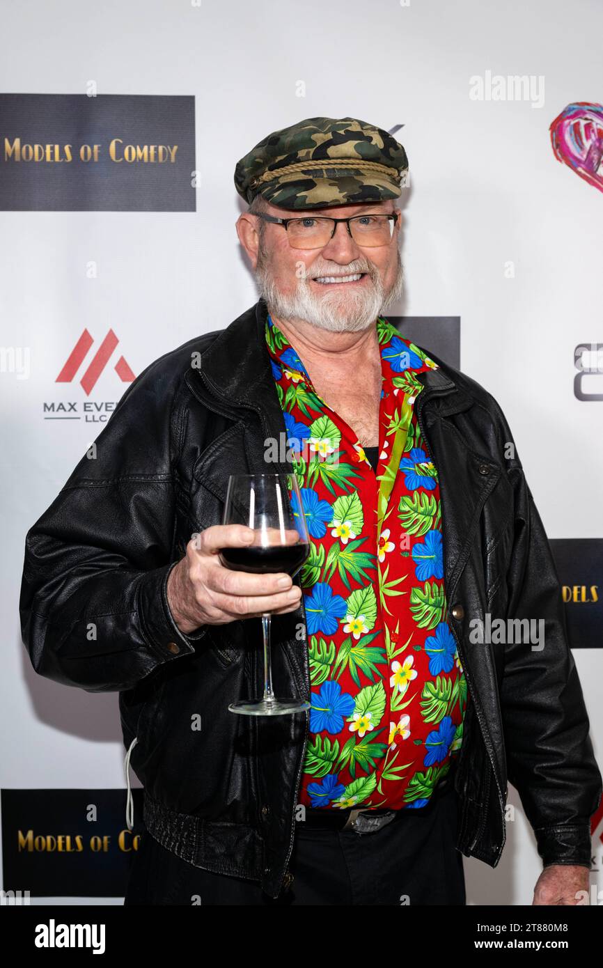 Los Angeles, USA. November 2023. Fotograf David Carl besucht Max Events präsentiert Models of Comedy in SIXTY Beverly Hills, Los Angeles, CA 17. November 2023 Credit: Eugene Powers/Alamy Live News Stockfoto