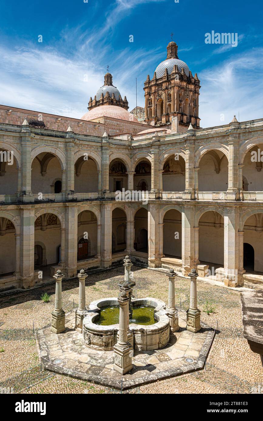 Die Kirche Santo Domingo, Oaxaca, Mexiko Stockfoto