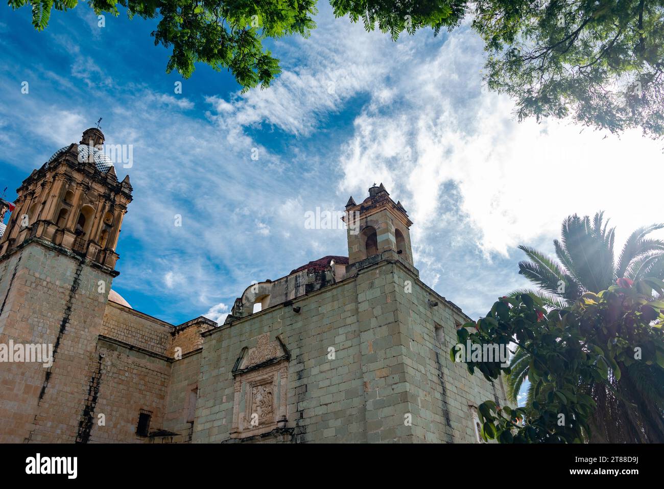 Die Kirche Santo Domingo, Oaxaca, Mexiko Stockfoto