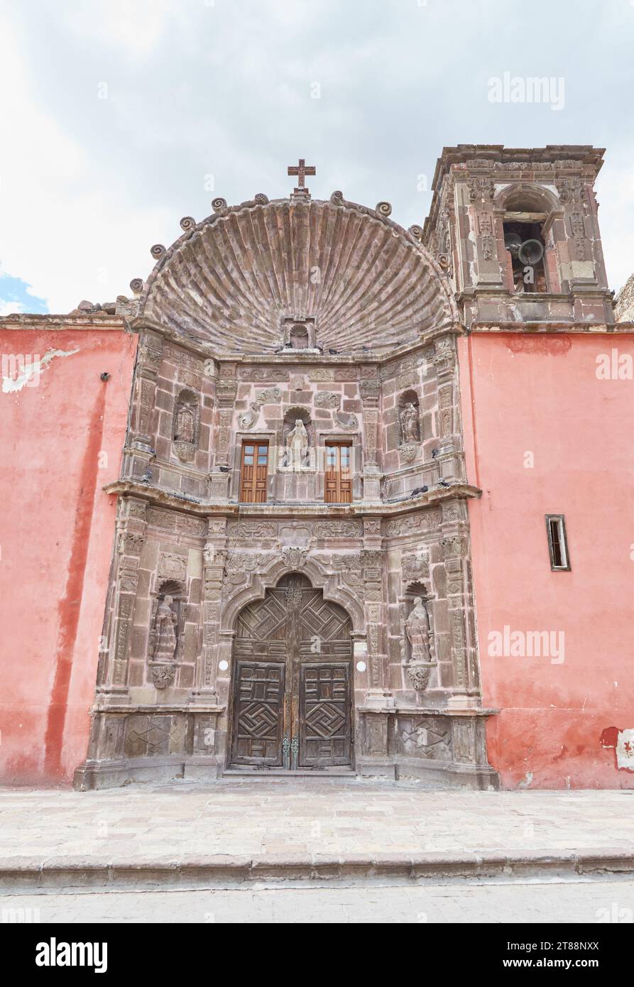 Die malerische Stadt San Miguel de Allende in Guanajuato, Mexiko Stockfoto