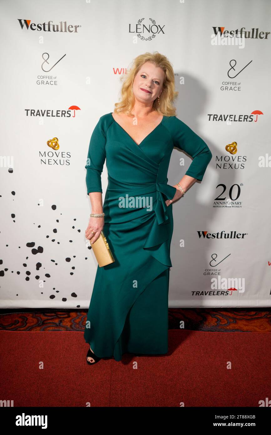 New York, Usa. November 2023. New York, USA 11/17/23 Amy Kramer nimmt an der 20. Jährlichen NY Moves Power Women Awards Gala des New York Moves Magazine Teil, die am Samstag, den 18. November 2023 im Mandrian Oriental Hotel in New York City stattfindet. Quelle: Jennifer Graylock/Alamy Live News Stockfoto