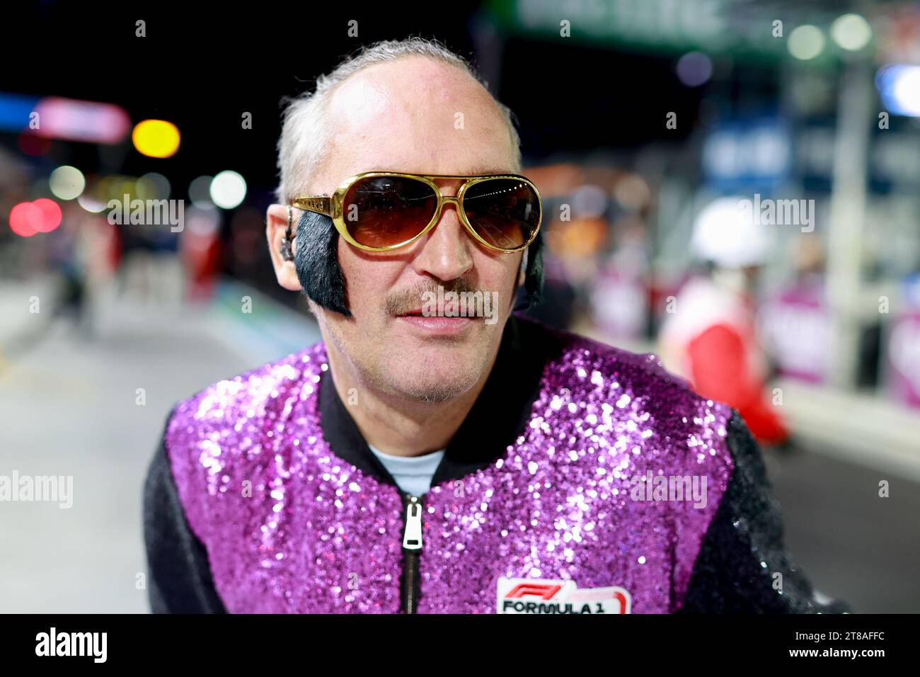 MONTAGNY Franck (fra), Fernsehmoderator von Canal+, Porträt während des