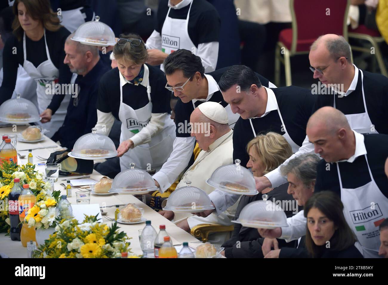 Vatikanstadt, Vatikanstadt. November 2023. Papst Franziskus während