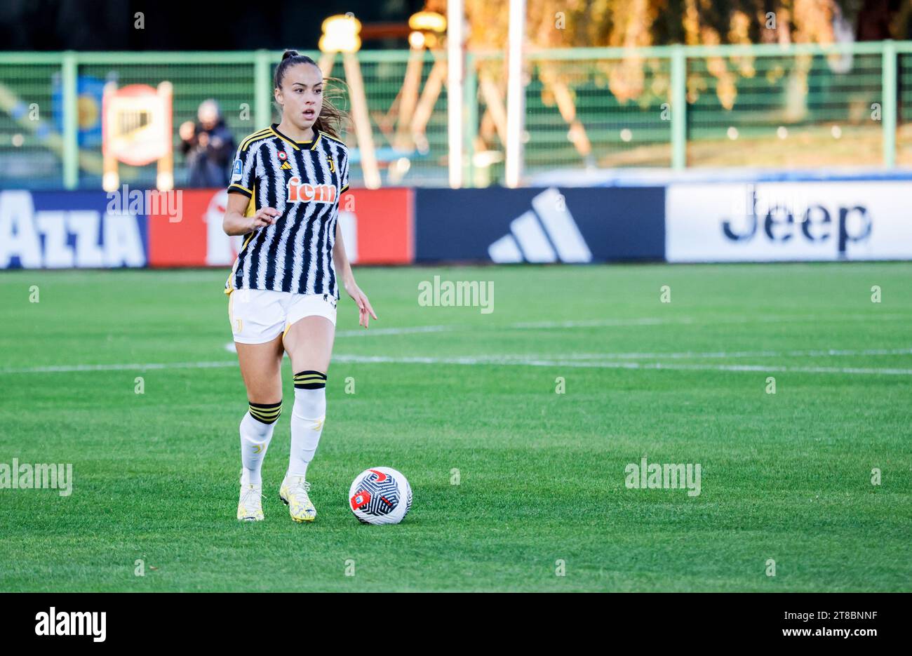 Biella, Italien. März 2021. Biella, Italia, 19. November 2023: Julia Grosso (15) Juventus in Aktion im Spiel Aganist Inter (Marangon Andrea/SPP) Credit: SPP Sport Press Photo. /Alamy Live News Stockfoto